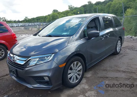 2018 Honda Odyssey Lx из США, поврежденный, VIN 5FNRL6H29JB040829